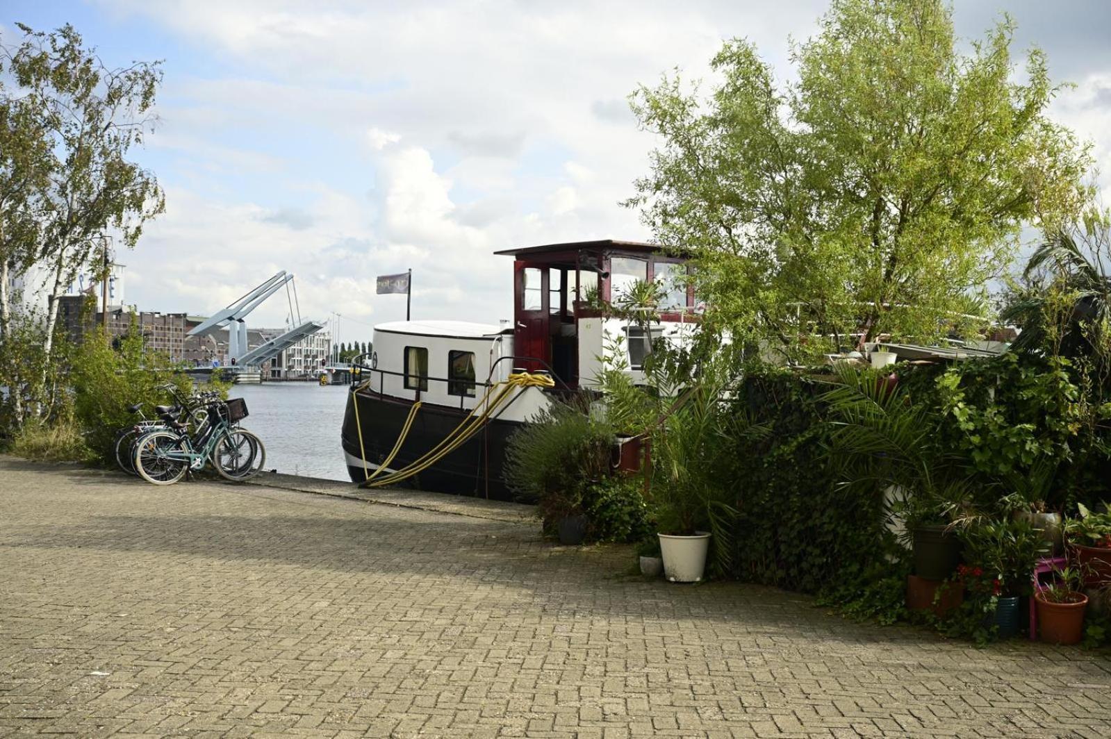 B&B Teddy "Prachtig Authentiek Woonschip Uit 1912, 15 Minuten Van Amsterdam" Wormer Exterior foto